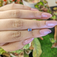 0.53 Ct. Blue Sapphire from Ceylon (Sri Lanka) Life Style