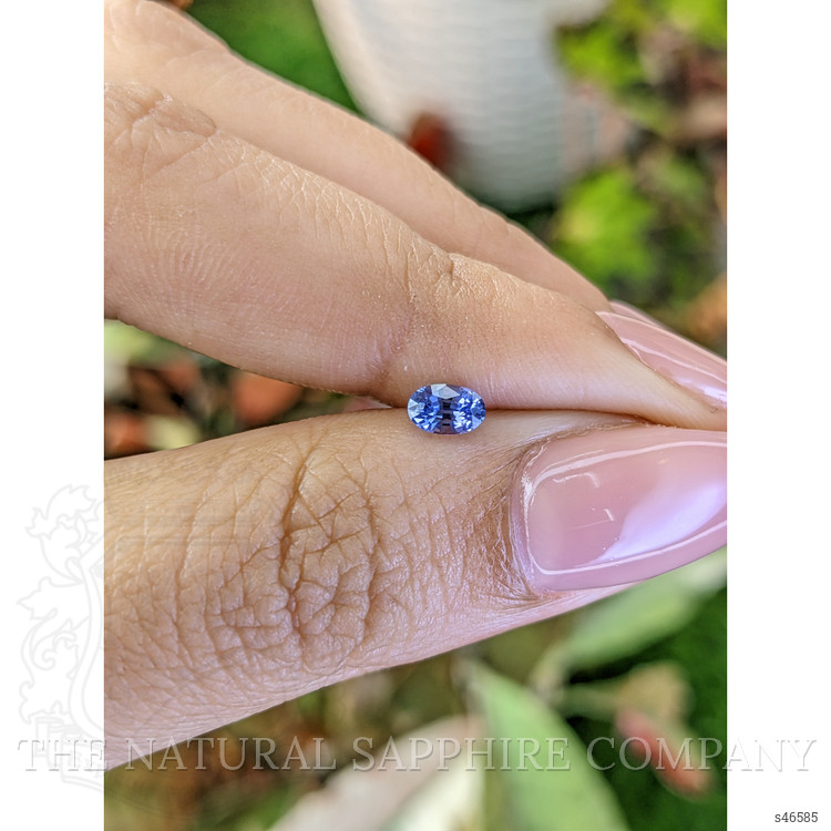 0.36 Ct. Blue Sapphire from Ceylon (Sri Lanka)