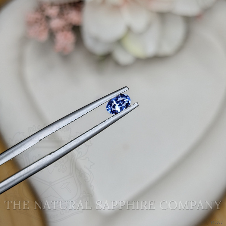 0.36 Ct. Blue Sapphire from Ceylon (Sri Lanka)