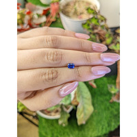 0.53 Ct. Blue Sapphire from Ceylon (Sri Lanka) Life Style
