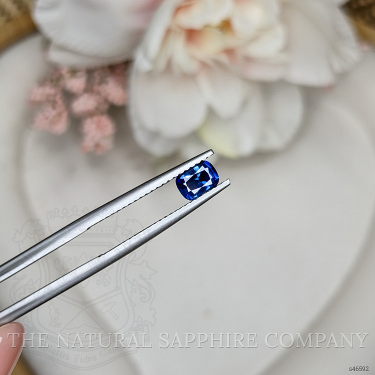 0.53 Ct. Blue Sapphire from Ceylon (Sri Lanka)