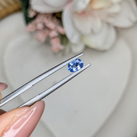 0.48 Ct. Blue Sapphire from Ceylon (Sri Lanka) Life Style