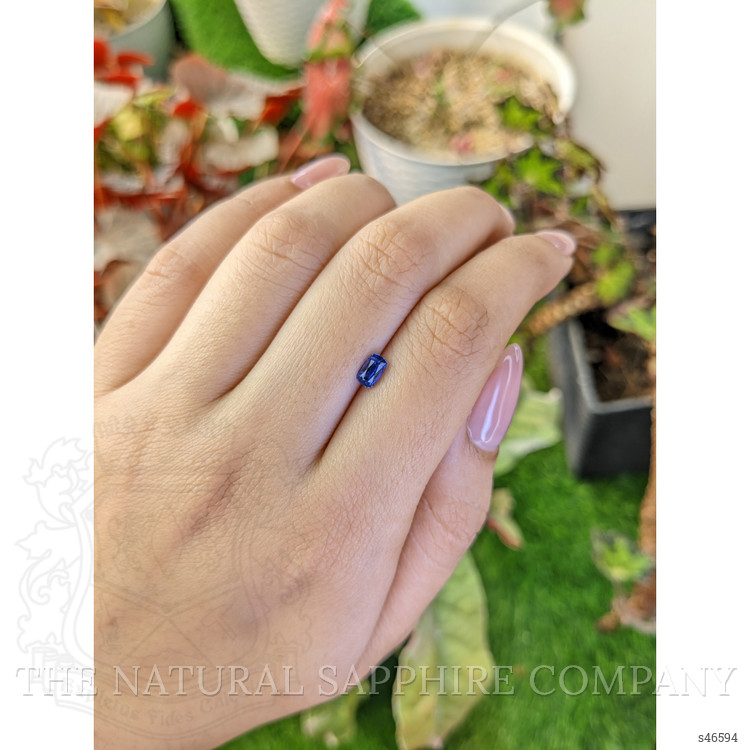0.60 Ct. Blue Sapphire from Ceylon (Sri Lanka)