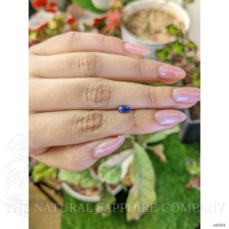 0.60 Ct. Blue Sapphire from Ceylon (Sri Lanka)