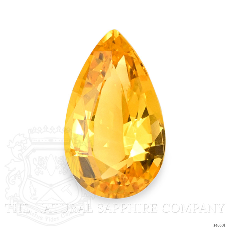 0.97 Ct. Yellow Sapphire from Ceylon (Sri Lanka)