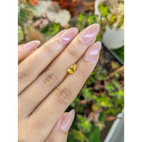 0.97 Ct. Yellow Sapphire from Ceylon (Sri Lanka) Life Style
