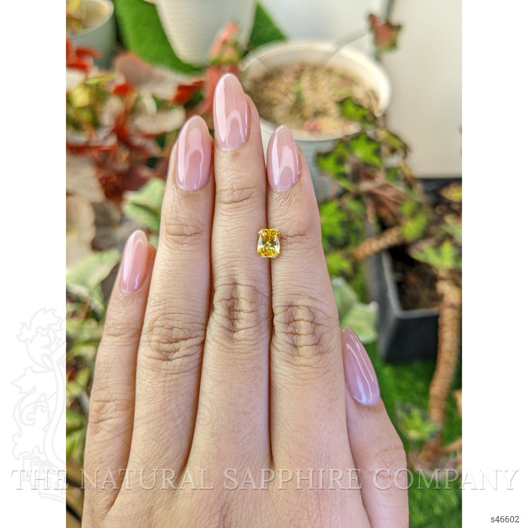 1.21 Ct. Yellow Sapphire from Ceylon (Sri Lanka)