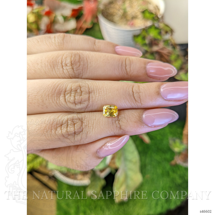 1.21 Ct. Yellow Sapphire from Ceylon (Sri Lanka)