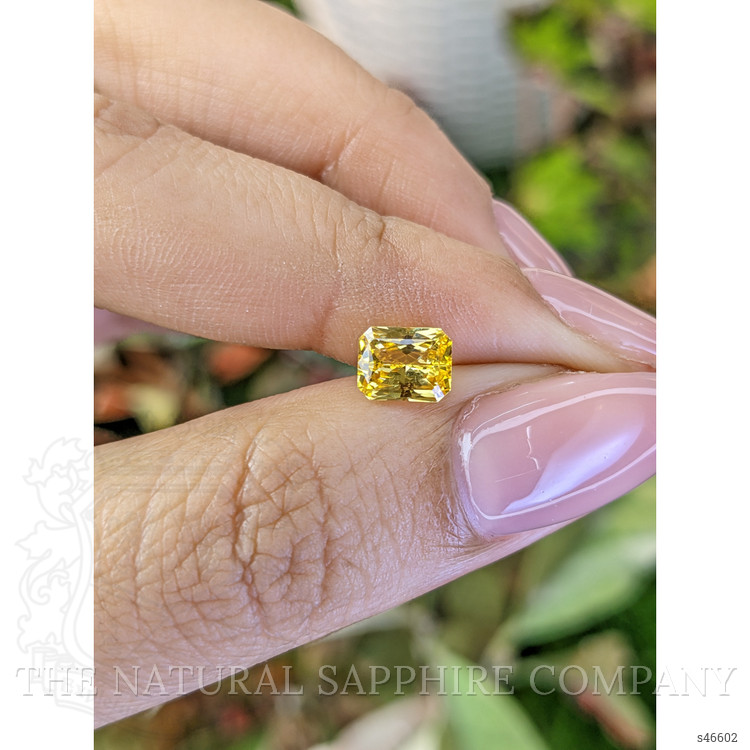 1.21 Ct. Yellow Sapphire from Ceylon (Sri Lanka)