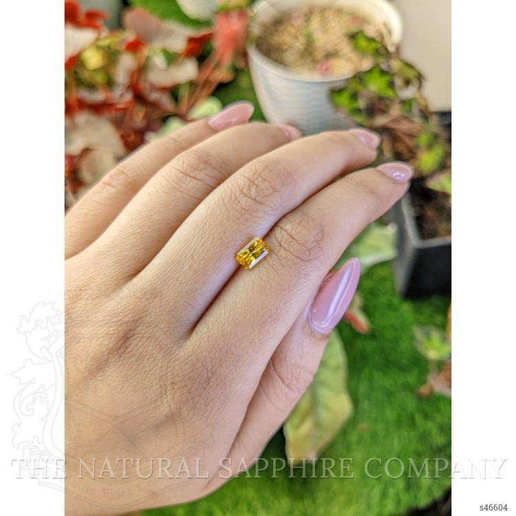 1.08 Ct. Yellow Sapphire from Ceylon (Sri Lanka)