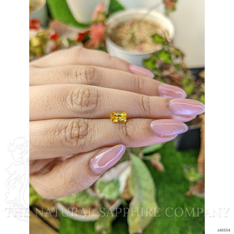 1.08 Ct. Yellow Sapphire from Ceylon (Sri Lanka)