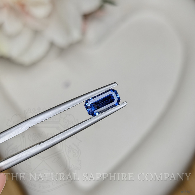 1.14 Ct. Blue Sapphire from Ceylon (Sri Lanka)