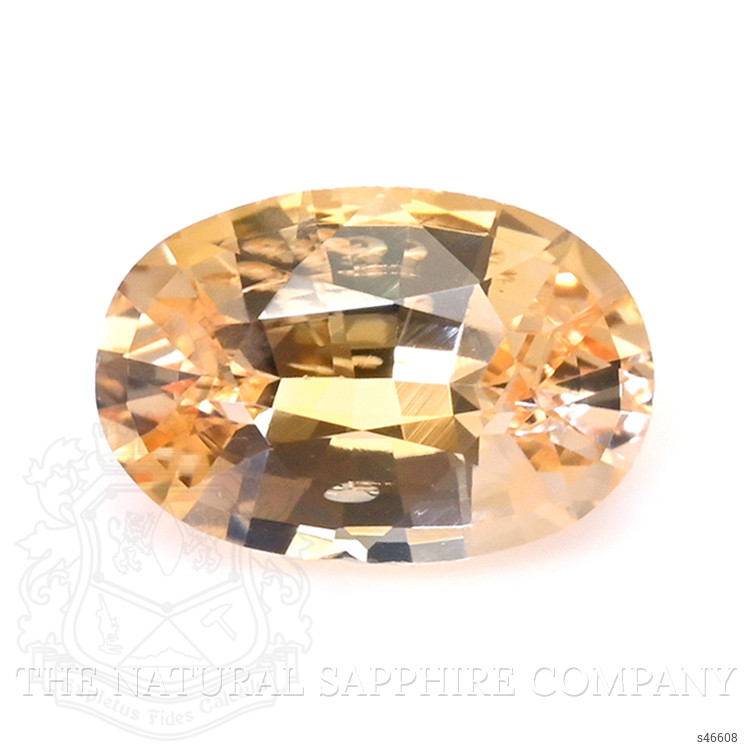 0.50 Ct. Peach Sapphire from Ceylon (Sri Lanka)