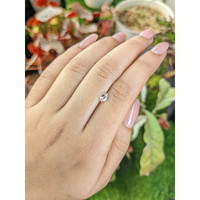 0.47 Ct. Padparadscha Sapphire from Ceylon (Sri Lanka) Life Style