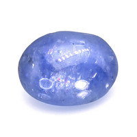 0.97 Ct. Blue Cabochon Sapphire from Ceylon (Sri Lanka) Video