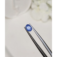 0.97 Ct. Blue Cabochon Sapphire from Ceylon (Sri Lanka) Life Style