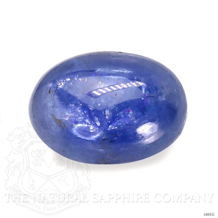 1.58 Ct. Blue Cabochon Sapphire from Ceylon (Sri Lanka)