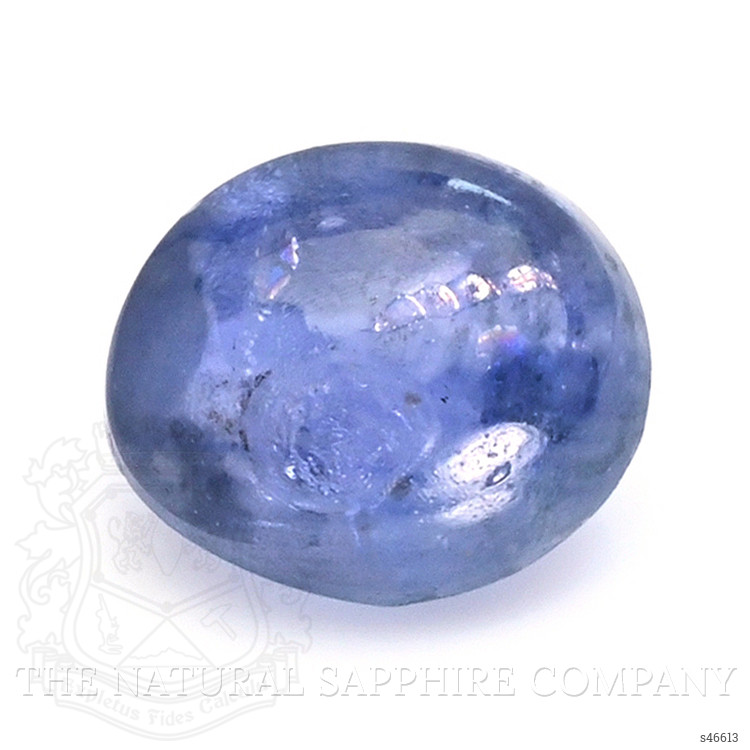 0.55 Ct. Blue Cabochon Sapphire from Ceylon (Sri Lanka)