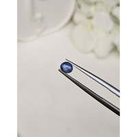 0.55 Ct. Blue Cabochon Sapphire from Ceylon (Sri Lanka) Life Style