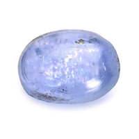 0.63 Ct. Blue Cabochon Sapphire from Ceylon (Sri Lanka) Video