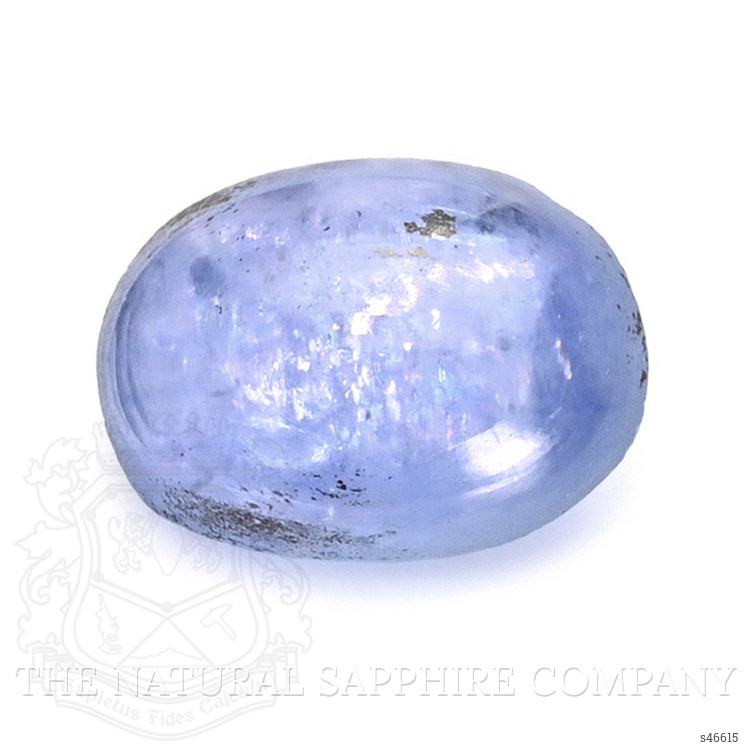 0.63 Ct. Blue Cabochon Sapphire from Ceylon (Sri Lanka)