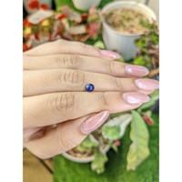 0.72 Ct. Blue Cabochon Sapphire from Ceylon (Sri Lanka) Life Style