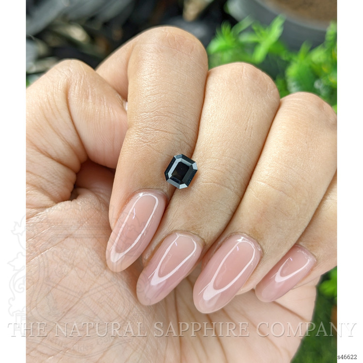 1.10 Ct. Bluish Green Sapphire from Tanzania