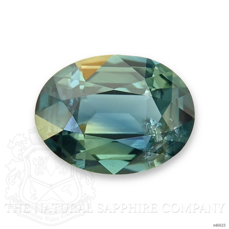 1.16 Ct. Bluish Green Sapphire from Tanzania
