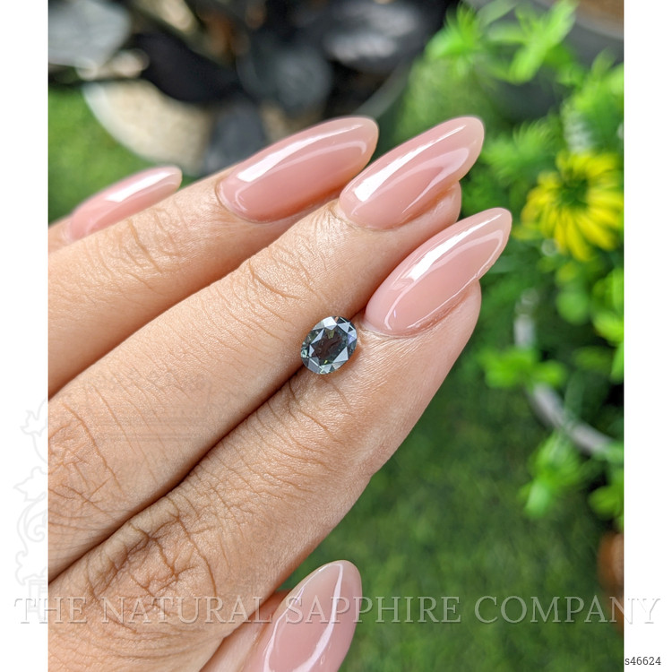 1.01 Ct. Brownish Green Sapphire from Tanzania