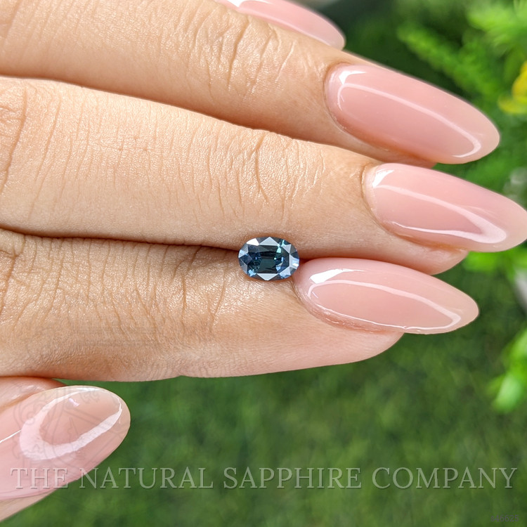0.57 Ct. Bluish Green Sapphire from Tanzania