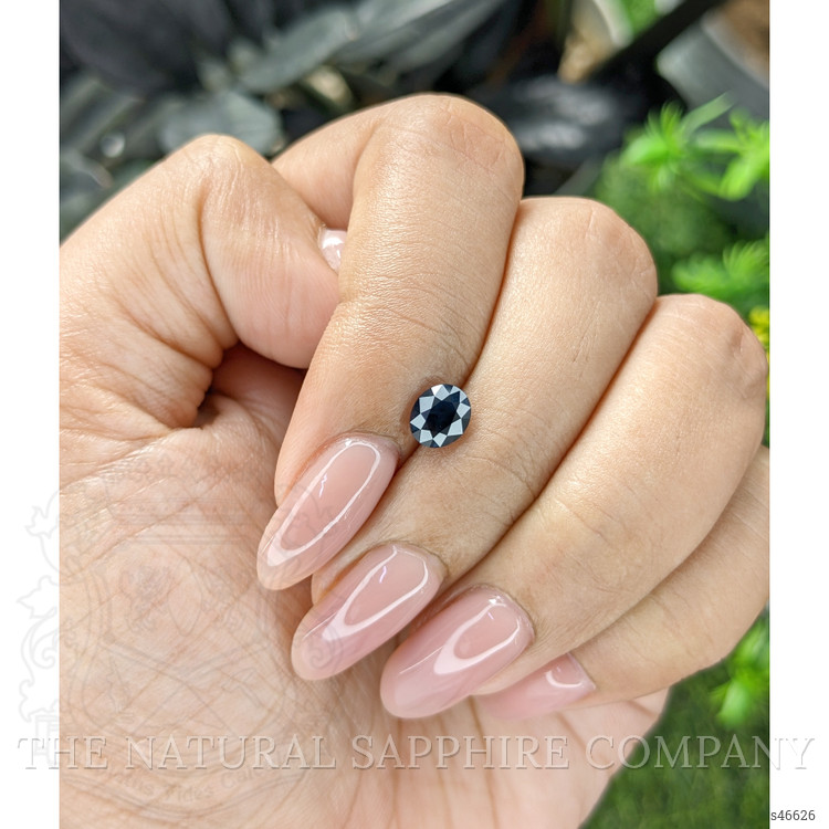 1.03 Ct. Greenish Blue Sapphire from Tanzania