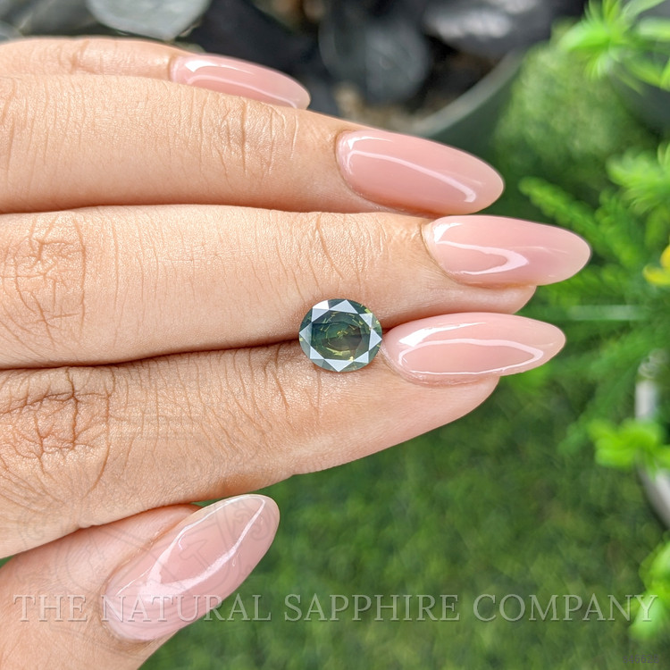 1.68 Ct. Yellowish Green Sapphire from Madagascar