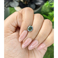 1.68 Ct. Yellowish Green Sapphire from Madagascar Life Style