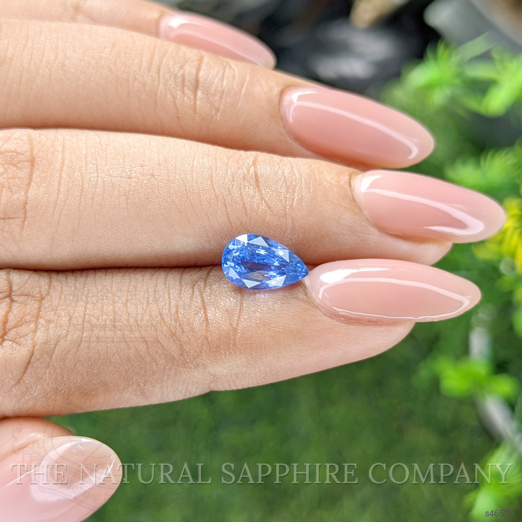 1.86 Ct. Blue Sapphire from Ceylon (Sri Lanka)