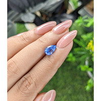 1.86 Ct. Blue Sapphire from Ceylon (Sri Lanka) Life Style