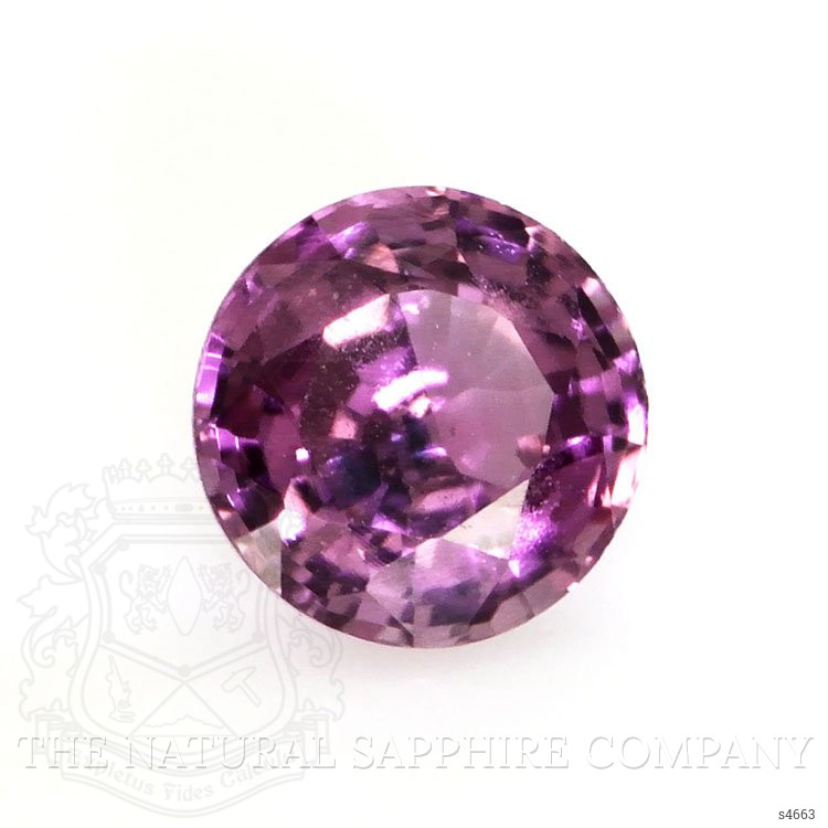 0.23 Ct. Purplish Pink Sapphire from Ceylon (Sri Lanka)