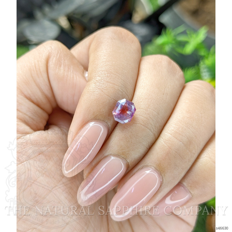 1.77 Ct. Pinkish Purple Sapphire from Ceylon (Sri Lanka)
