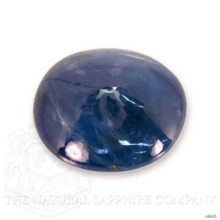 2.77 Ct. Blue Cabochon Sapphire from Ceylon (Sri Lanka)