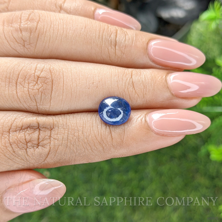 2.77 Ct. Blue Cabochon Sapphire from Ceylon (Sri Lanka)