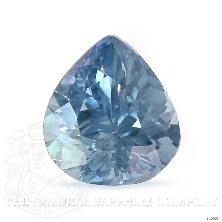 1.76 Ct. Greyish Blue Sapphire from Ceylon (Sri Lanka)