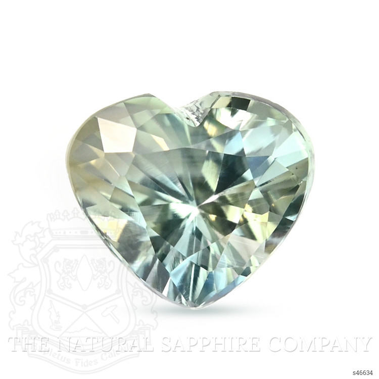 1.61 Ct. Yellowish Green Sapphire from Ceylon (Sri Lanka)