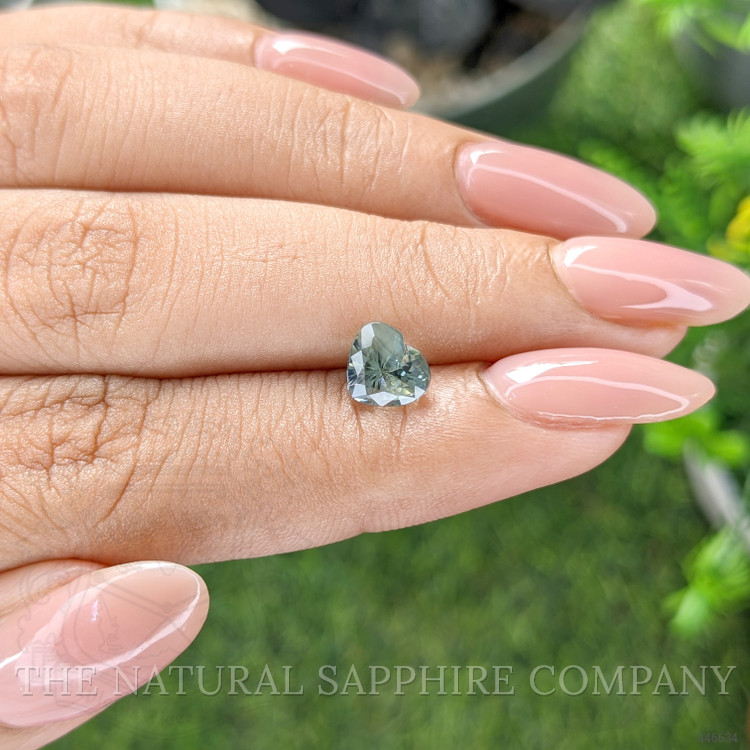 1.61 Ct. Yellowish Green Sapphire from Ceylon (Sri Lanka)