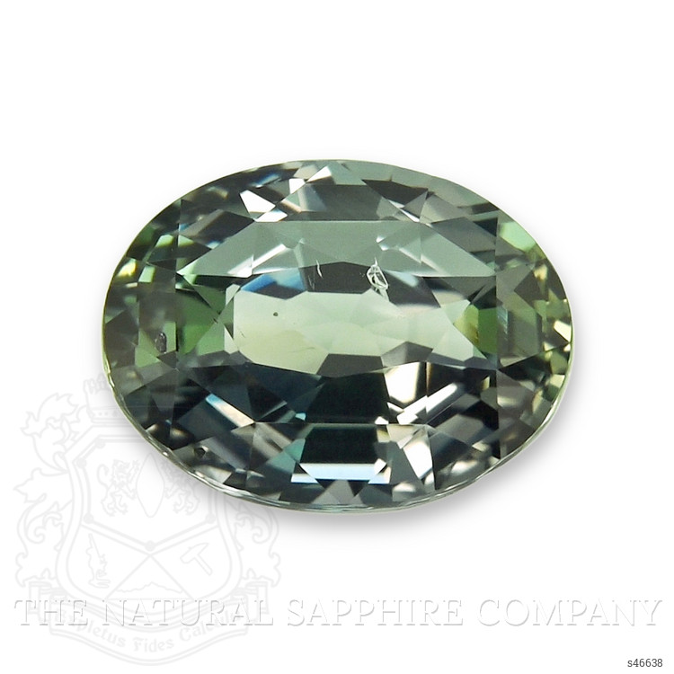 1.55 Ct. Bluish Green Sapphire from Tanzania