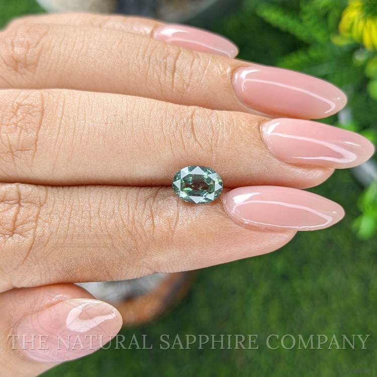 1.55 Ct. Bluish Green Sapphire from Tanzania