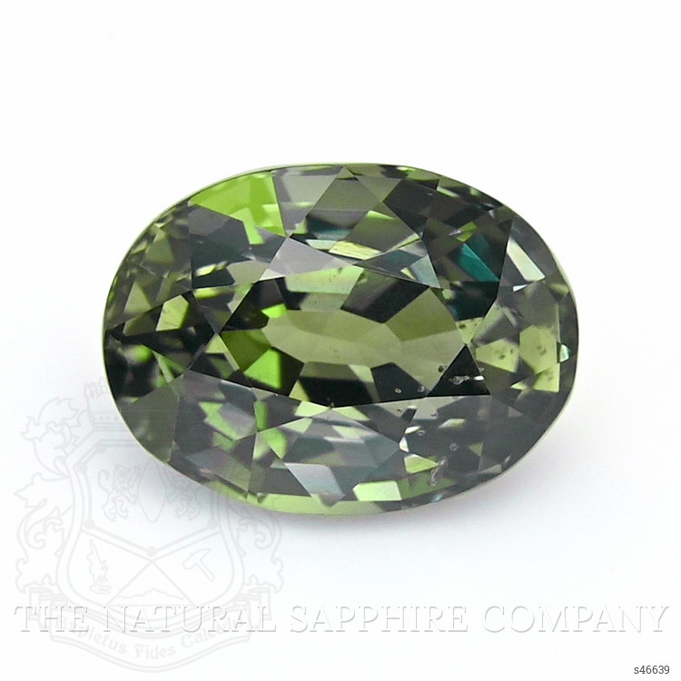 1.69 Ct. Bluish Green Sapphire from Tanzania