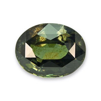1.60 Ct. Yellowish Green Sapphire from Tanzania Video