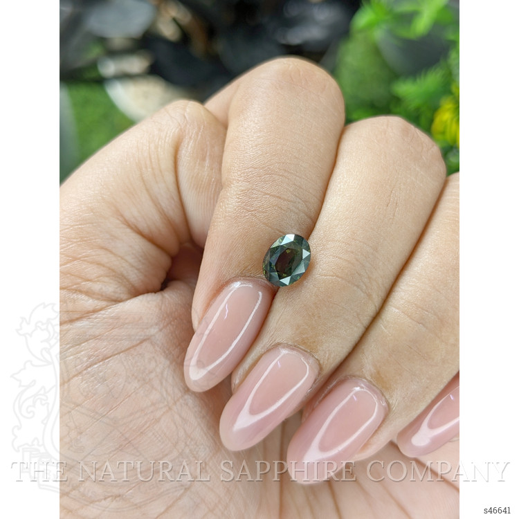 1.60 Ct. Yellowish Green Sapphire from Tanzania
