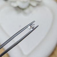 0.33 Ct. White Sapphire from Ceylon (Sri Lanka) Life Style
