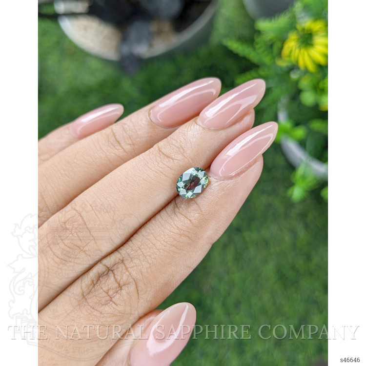 1.51 Ct. Green Sapphire from Tanzania