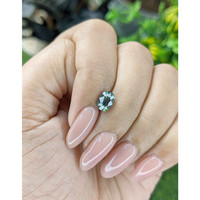 1.27 Ct. Bluish Green Sapphire from Tanzania Life Style
